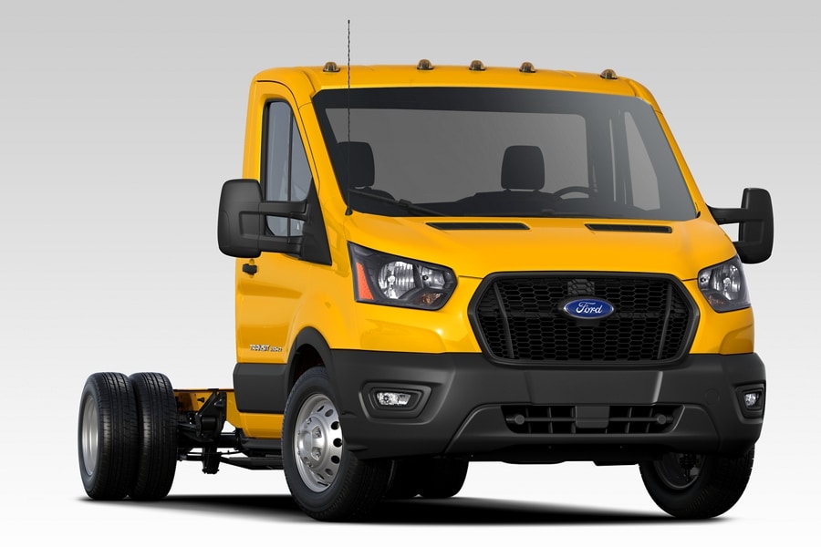 2025 Ford Transit® Cutaway model equipped with School Bus Prep Package