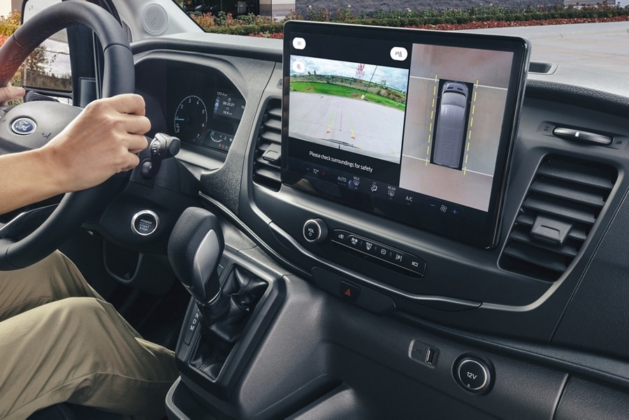 Close-up of the right-shifter