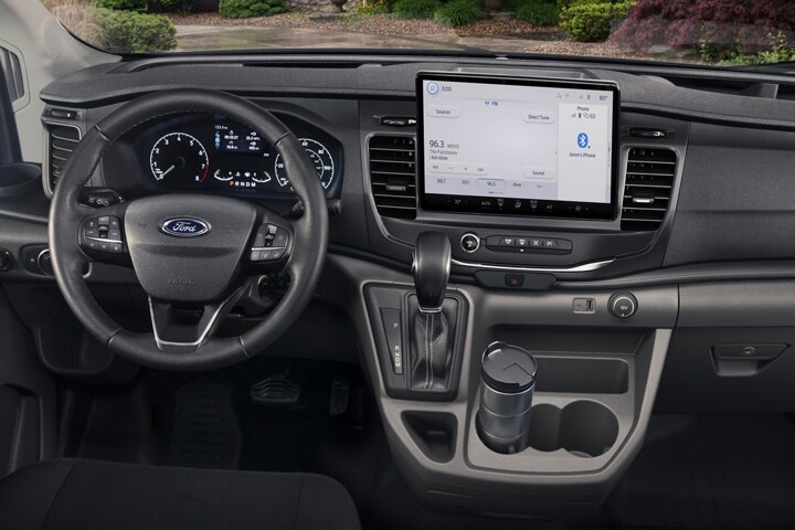 Ford transit hot sale custom inside