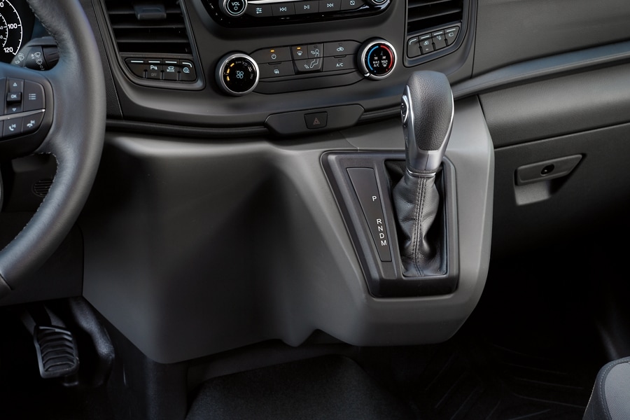 Close-up of the right-shifter